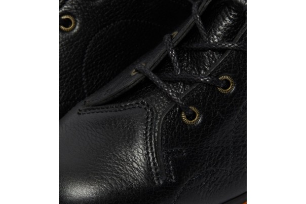 Dr Martens Church Vintage Smooth Black Leather