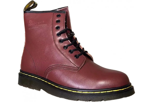 Dr Martens 1460 Serena Cherry Red С Мехом