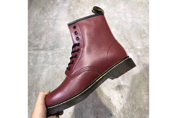 Dr Martens 1460 Serena Cherry Red С Мехом