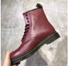 Dr Martens 1460 Serena Cherry Red С Мехом