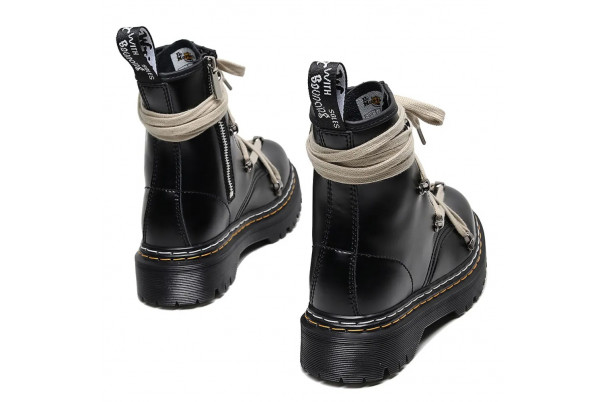 Dr Martens Rick Owens 1460 Pentagram Boots Double Stitching
