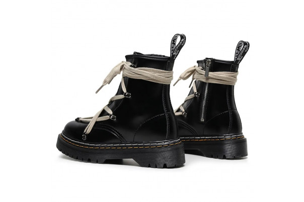 Dr Martens Rick Owens 1460 Pentagram Boots Double Stitching