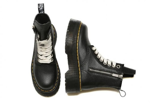 Dr Martens x Rick Owens Strobe 1460 Lace Black
