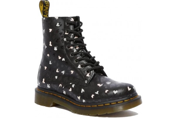 Dr.Martens 1460 Pascal Chaos Hearts Black