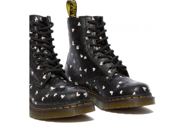 Dr.Martens 1460 Pascal Chaos Hearts Black