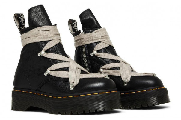 Dr Martens x Rick Owens Quad Sole Pentagram Jumbo