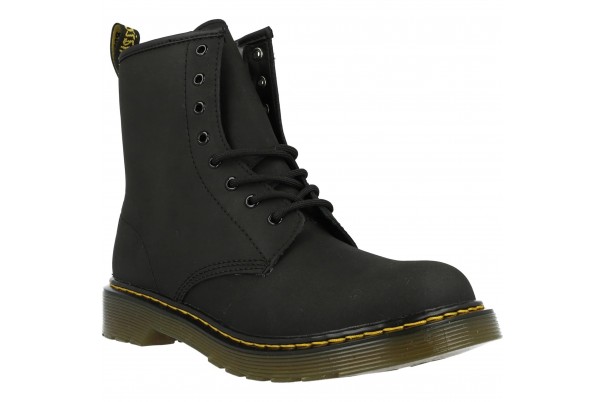 Dr. Martens 1460 Serena Black Mohawk Нубук с мехом