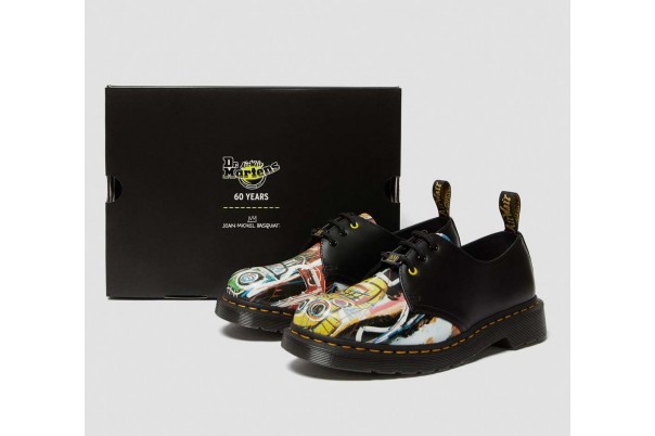 Dr.Martens 1461 Basquiat Oxford Black Backhand