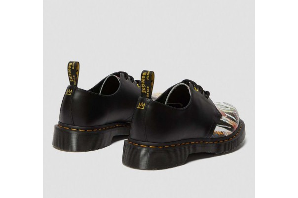 Dr.Martens 1461 Basquiat Oxford Black Backhand