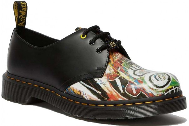 Dr.Martens 1461 Basquiat Oxford Black Backhand