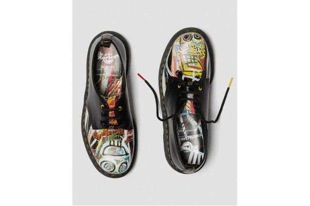 Dr.Martens 1461 Basquiat Oxford Black Backhand