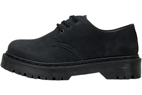 Dr Martens 1461 Combs Leather Smooth Black