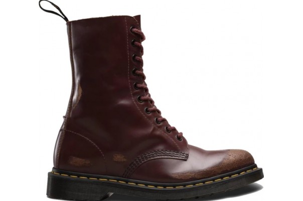 Dr.Martens 1490 Kent & Curwen Oxblood Vintage Worn Smooth