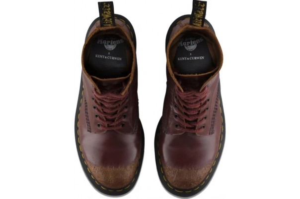 Dr.Martens 1490 Kent & Curwen Oxblood Vintage Worn Smooth