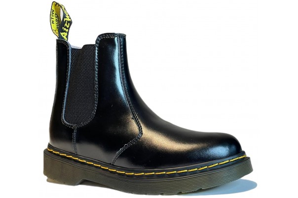 Dr.Martens Chelsea Leonore Черные с мехом