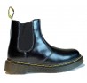 Dr.Martens Chelsea Leonore Черные с мехом