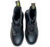 Dr Martens Jadon Vintage с Черным Мехом без молнии