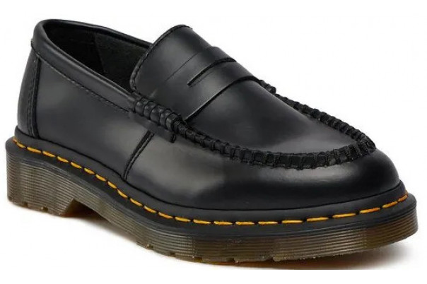 Dr Martens Penton Loafers Black Smooth