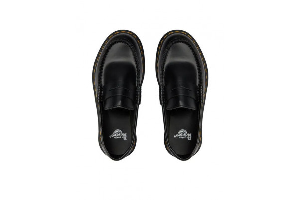 Dr Martens Penton Loafers Black Smooth