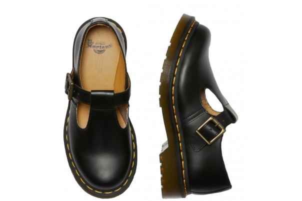 Dr Martens Polley Smooth Leather Mary Janes