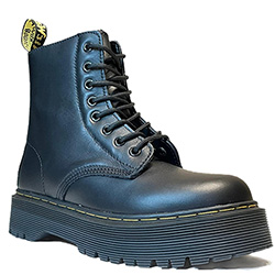 Dr Martens Jadon Vintage с Черным Мехом без молнии